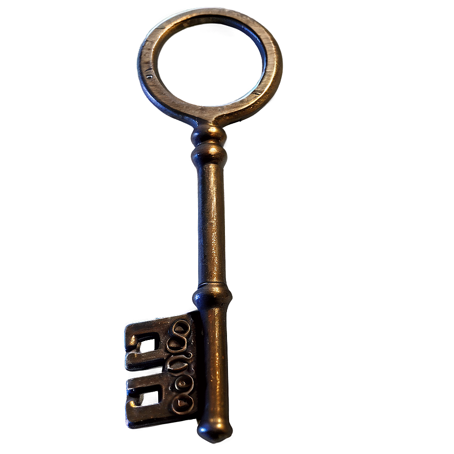 Vintage Iron Key Png Wsp PNG Image