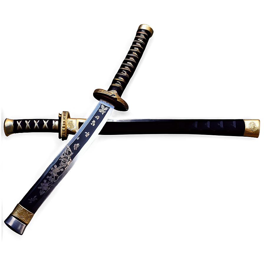 Vintage Katana Png Mdt30 PNG Image