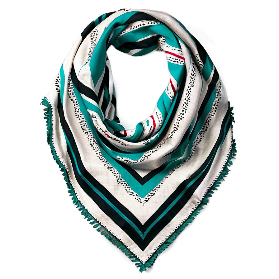 Vintage Keffiyeh Scarf Design Png Ssu94 PNG Image