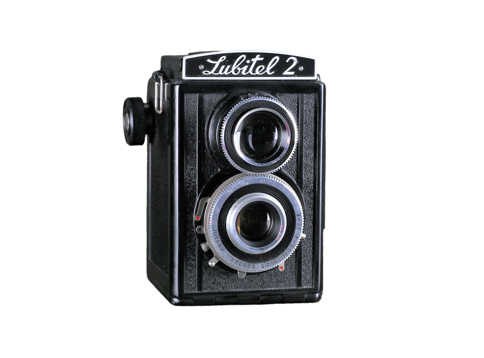 Vintage Lubitel2 T L R Camera PNG Image