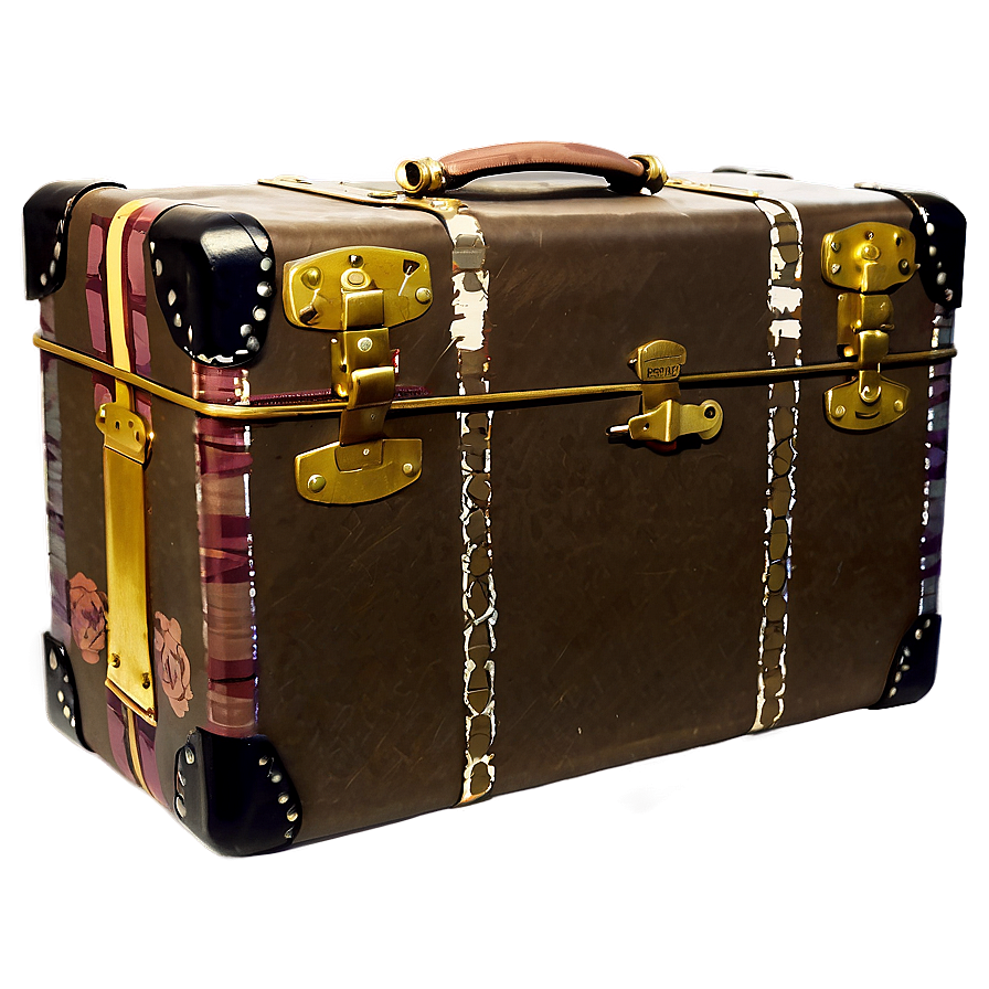 Vintage Luggage Png 05252024 PNG Image