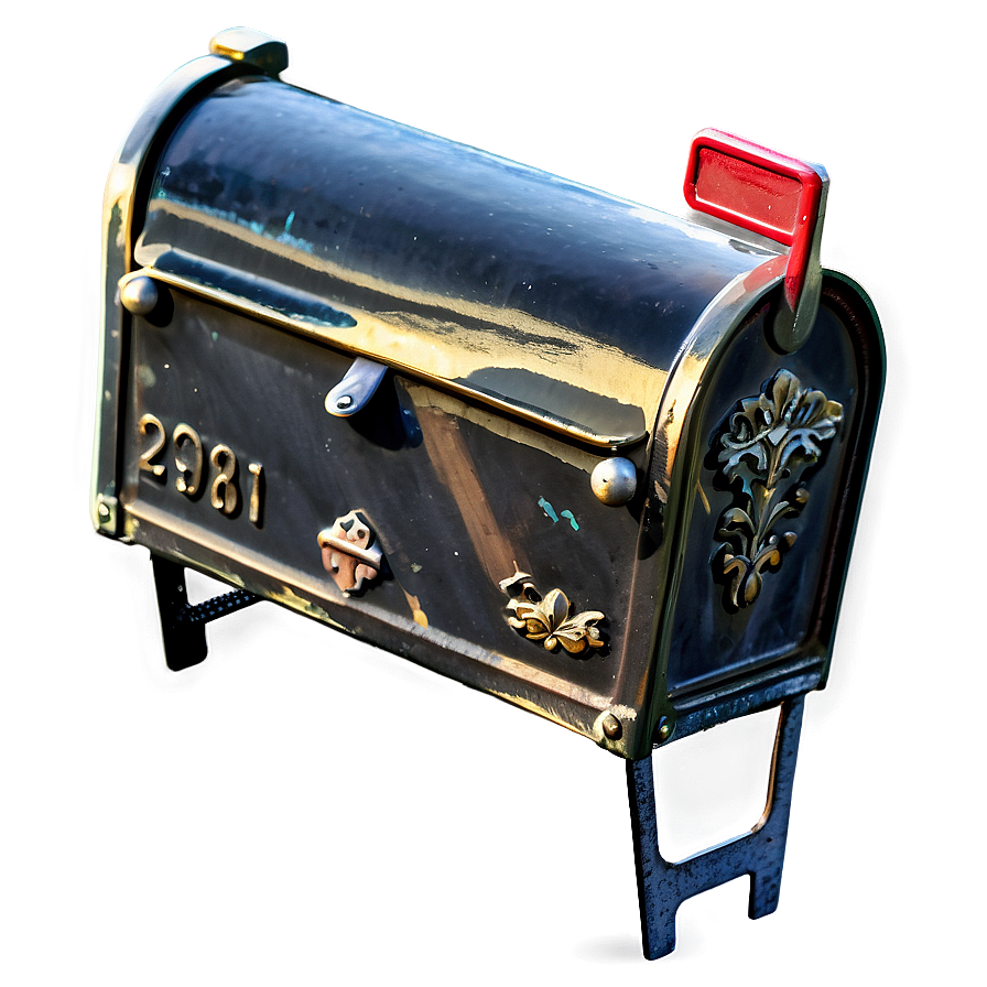 Vintage Mailbox Png 05242024 PNG Image