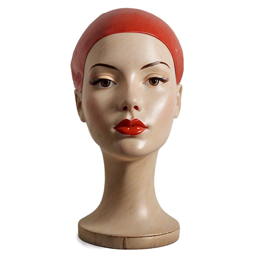 Vintage Mannequin Head Collection Png 44 PNG Image