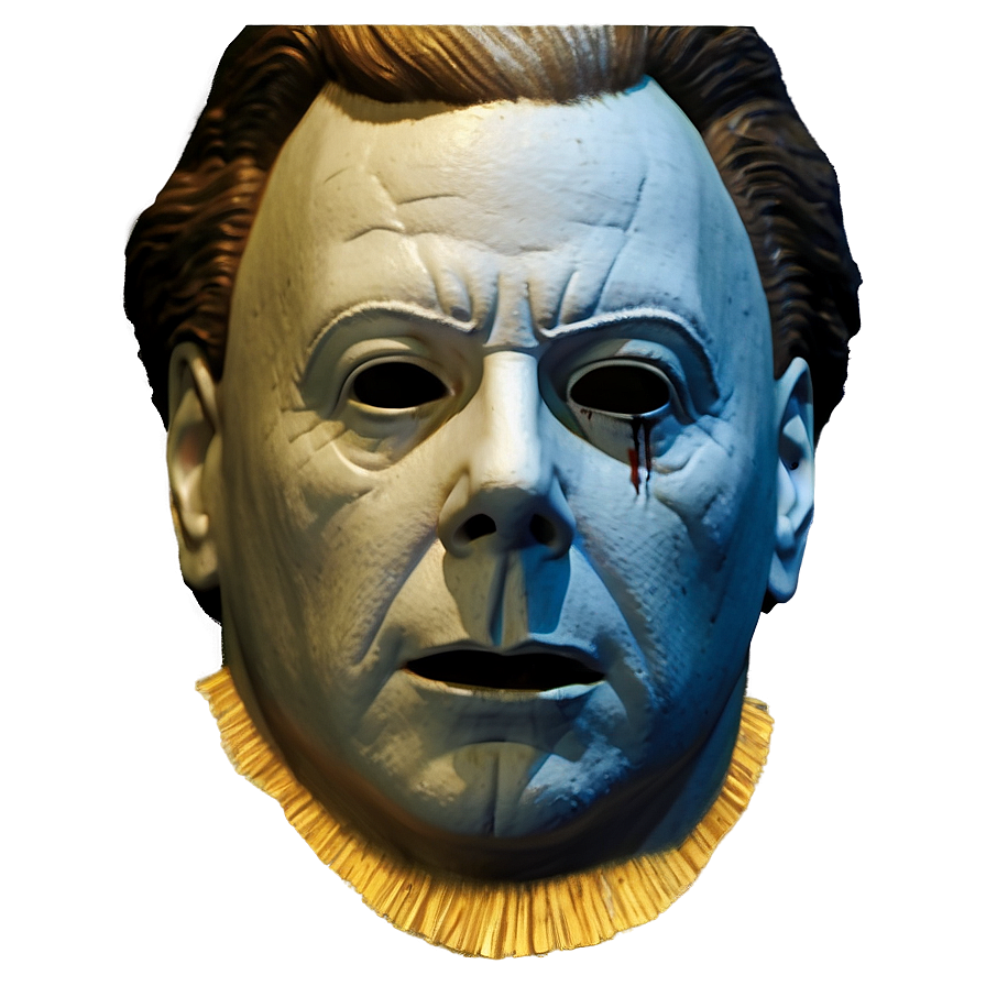 Vintage Michael Myers Face Picture Png Hfy PNG Image