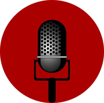 Vintage Microphone Icon PNG Image