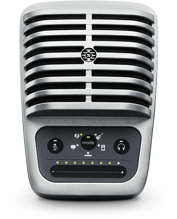 Vintage Microphone Podcast Equipment PNG Image