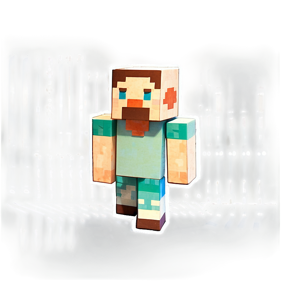 Vintage Minecraft Characters Png 05252024 PNG Image