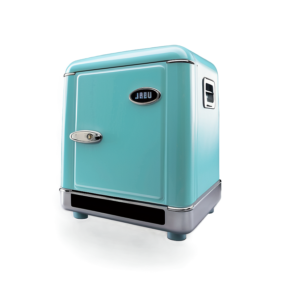 Vintage Mini Fridge Png Syw PNG Image