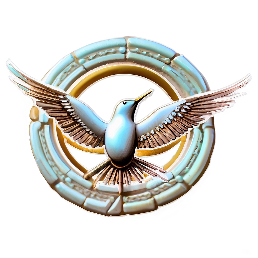 Vintage Mockingjay Illustration Png Sqq34 PNG Image