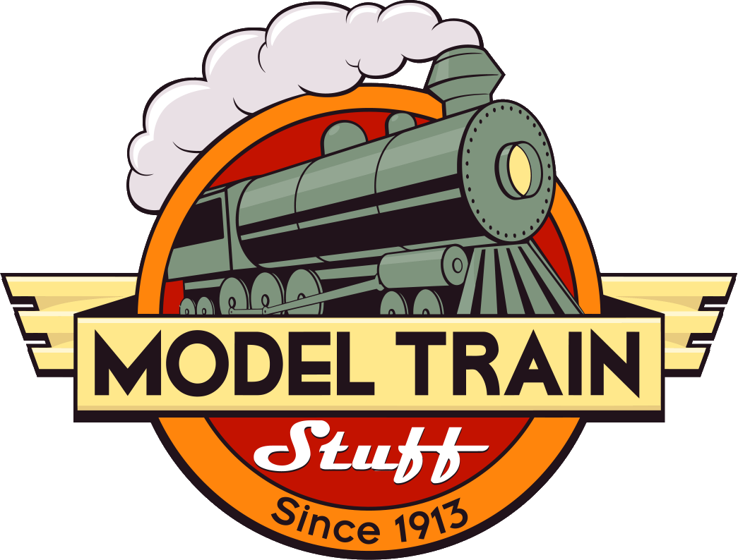 Vintage Model Train Stuff Logo PNG Image