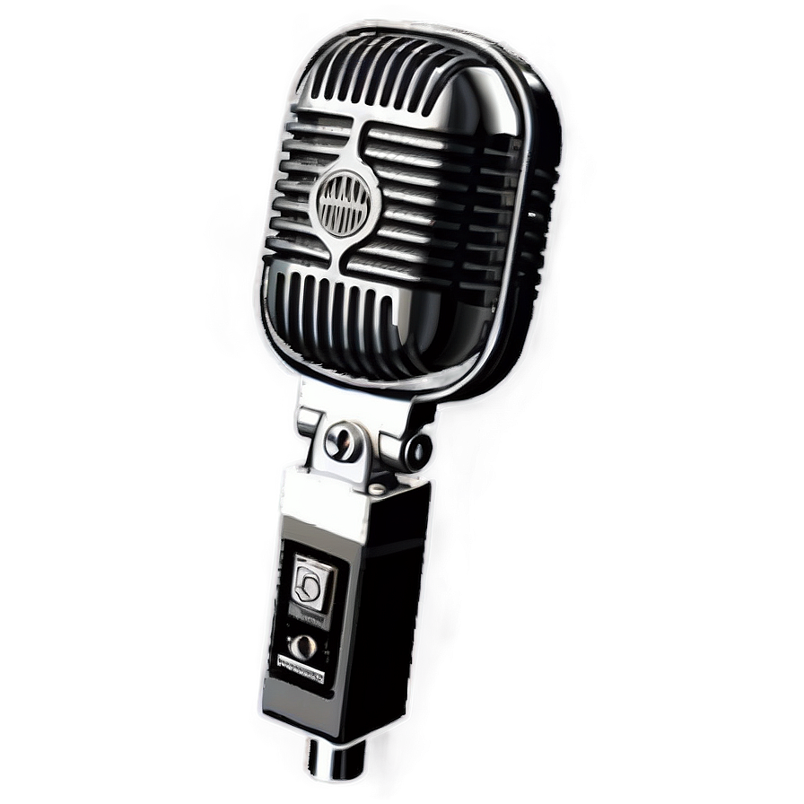 Vintage Mono Microphone Png Dhs PNG Image