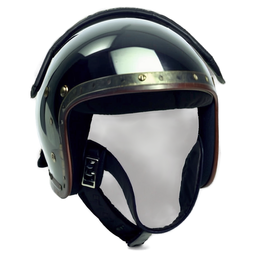 Vintage Motorcycle Helmet Png Hyh PNG Image