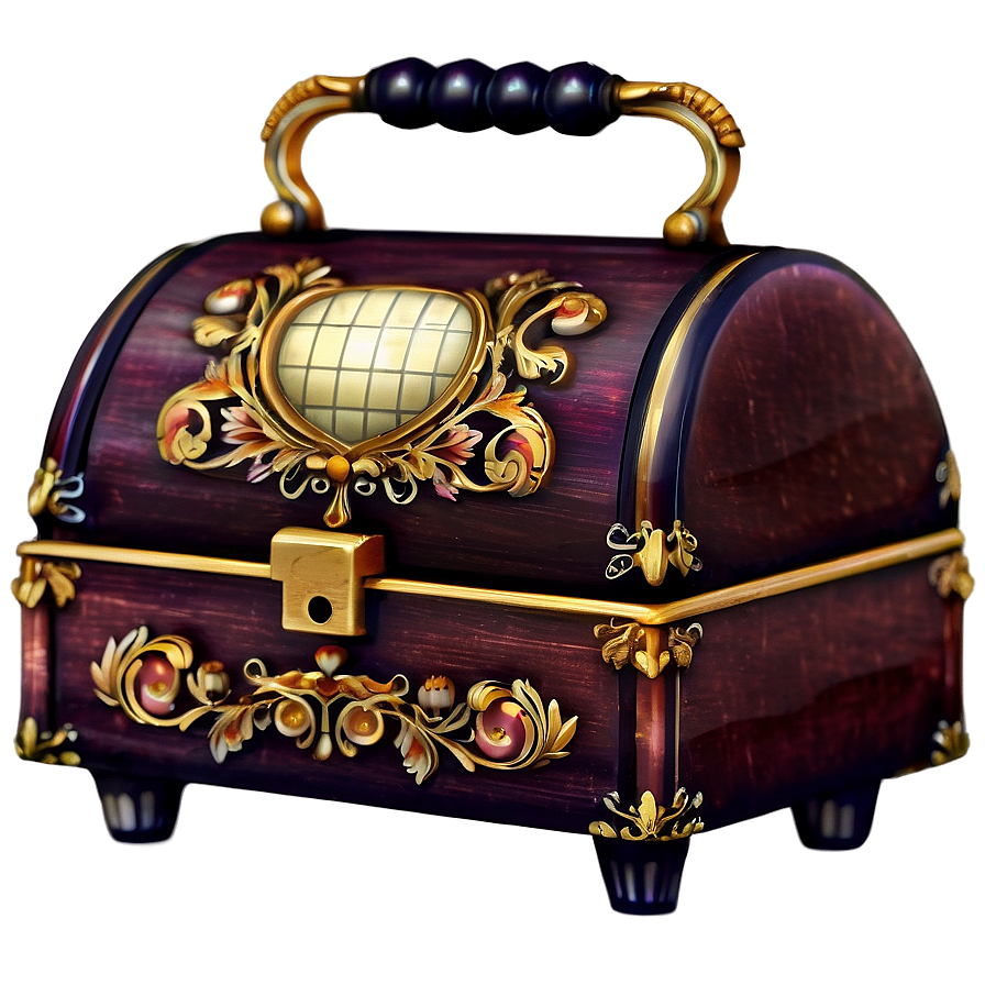 Vintage Music Box Png Fwd52 PNG Image