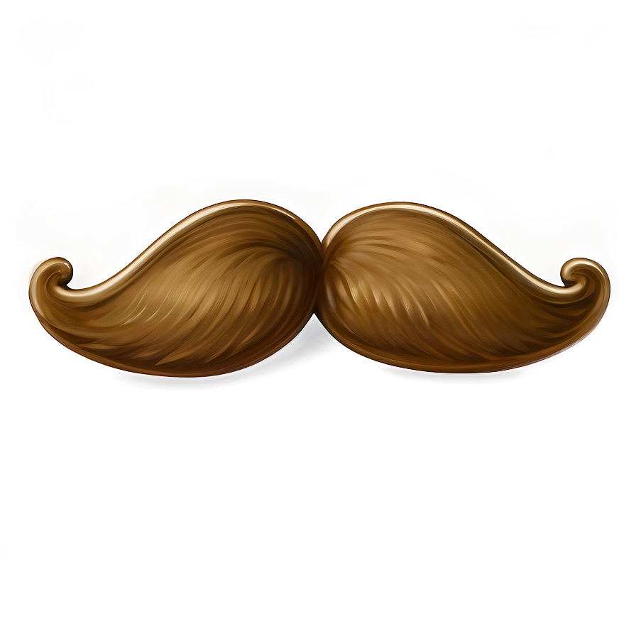 Vintage Mustache Style Png Lea48 PNG Image