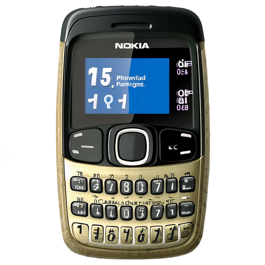 Vintage Nokia Phone Png 12 PNG Image