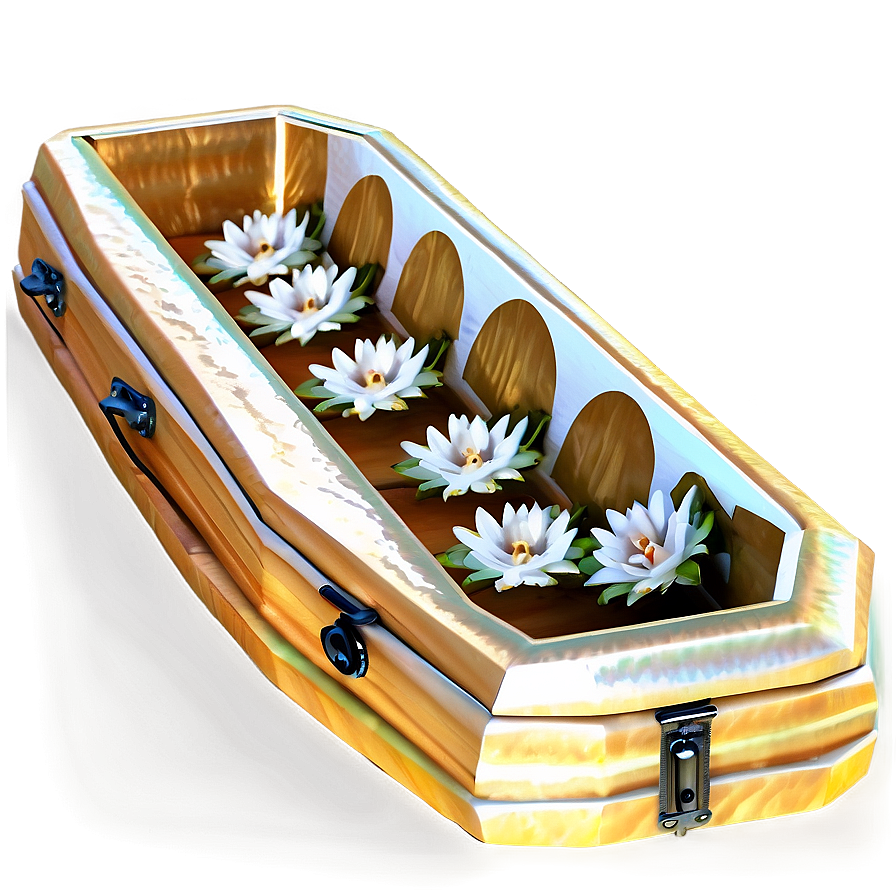 Vintage Open Coffin Png Ltc PNG Image