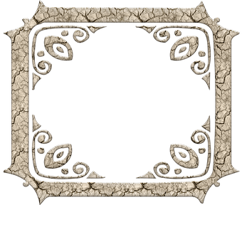 Vintage Ornate Frame Design PNG Image