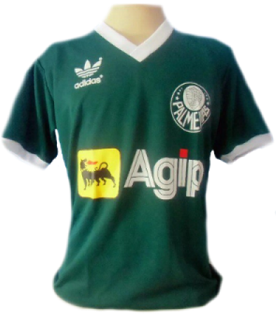 Vintage Palmeiras Soccer Jersey PNG Image