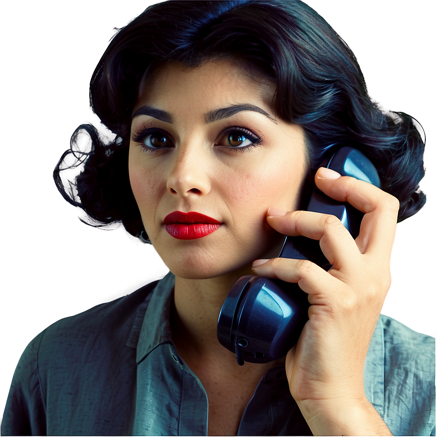 Vintage Phone Call Png 06112024 PNG Image