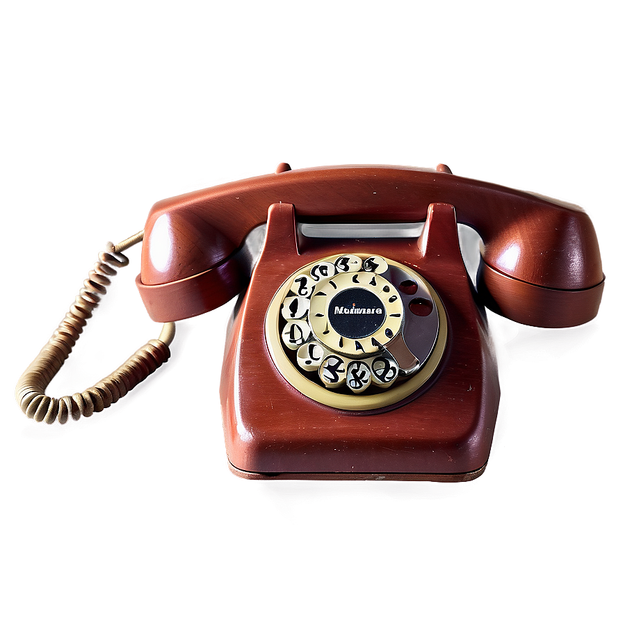 Vintage Phone With Dial Png 28 PNG Image