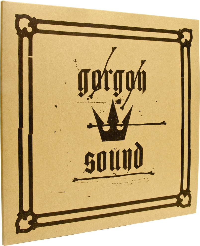 Vintage Phonograph Sound Label PNG Image