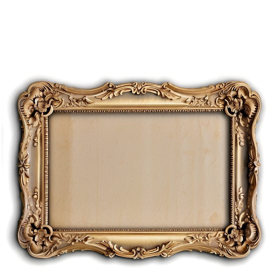 Vintage Photo Frame Png 11 PNG Image