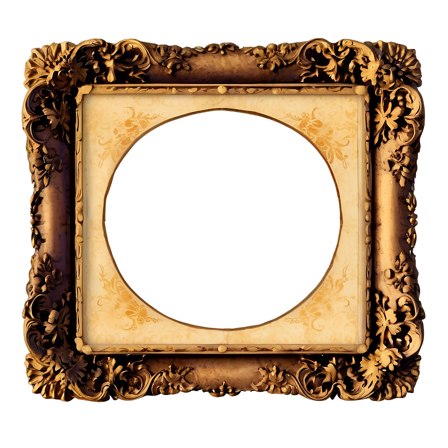 Vintage Photo Frame Png Erd81 PNG Image