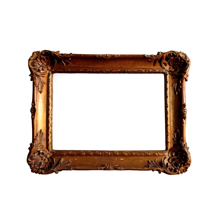 Vintage Picture Frame Png 96 PNG Image