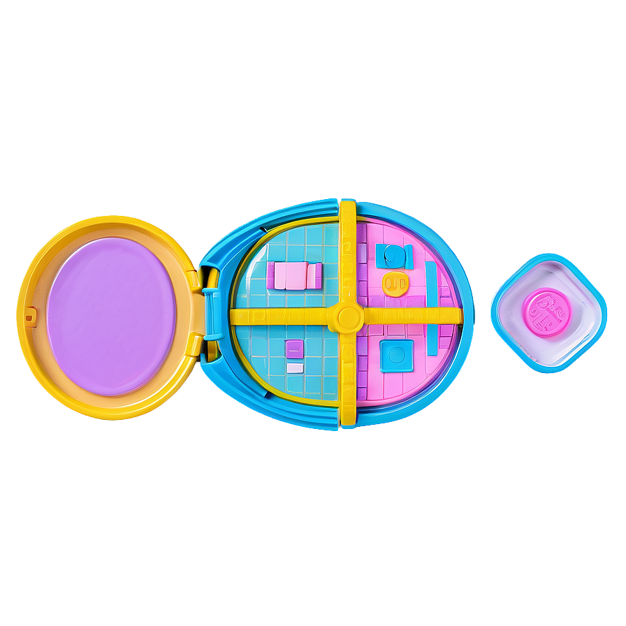 Vintage Polly Pocket Set Png Ctr3 PNG Image