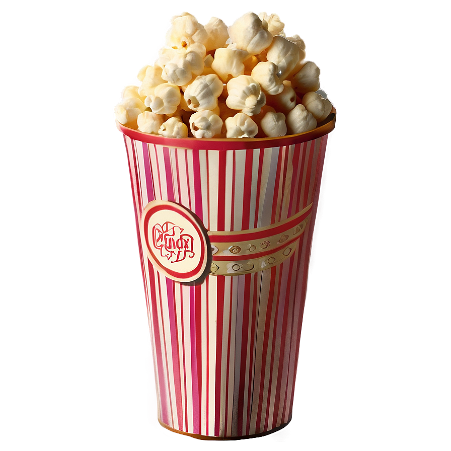 Vintage Popcorn Png 24 PNG Image