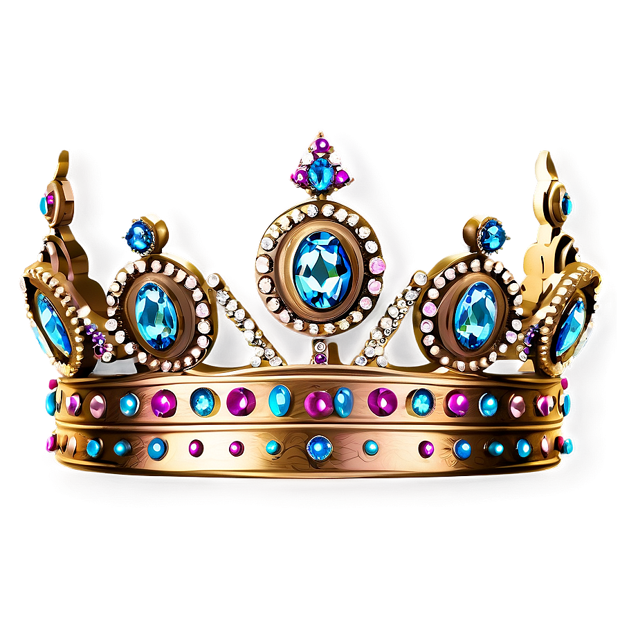 Vintage Princess Crown Png Jio PNG Image