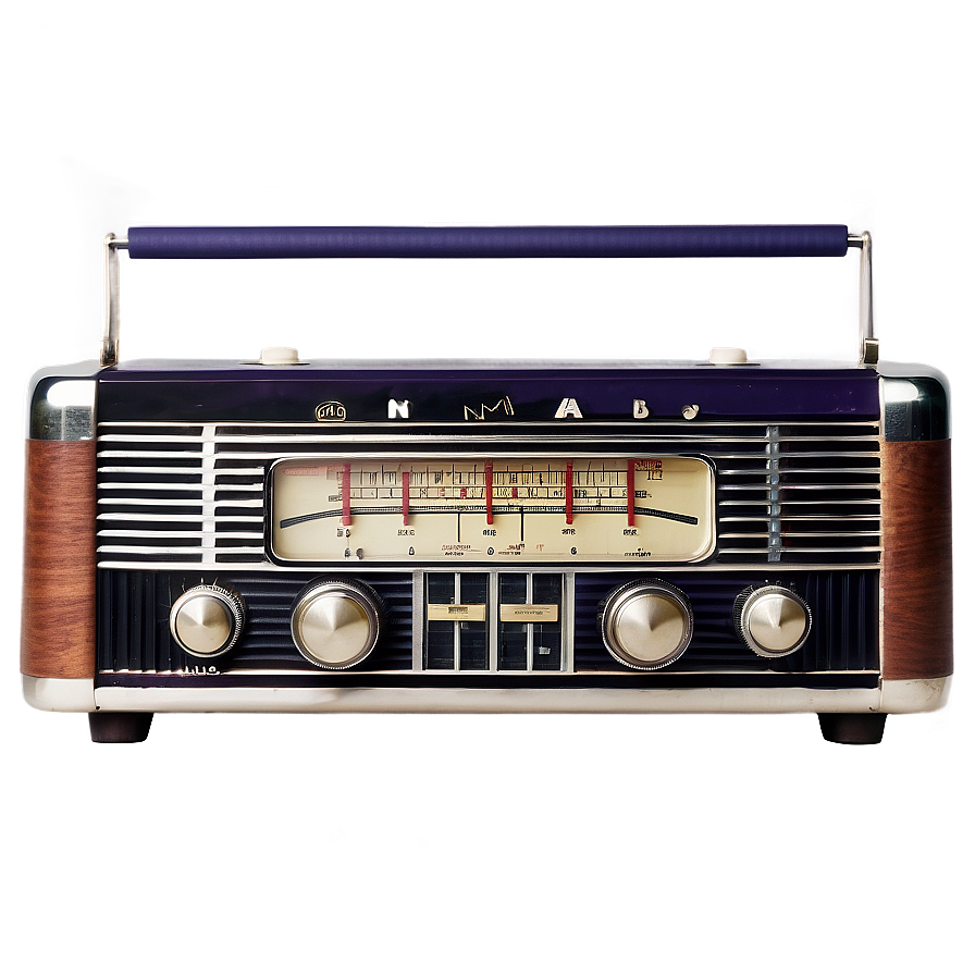 Vintage Radio Advertisement Png Jps PNG Image