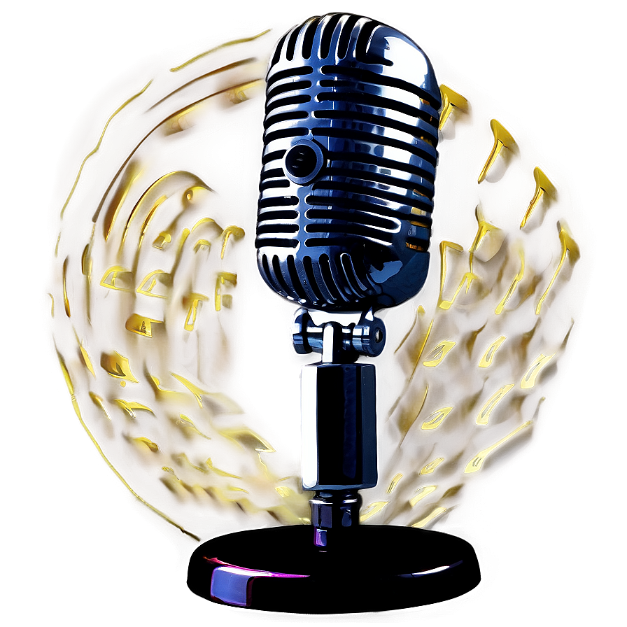 Vintage Radio Microphone Png Lme58 PNG Image