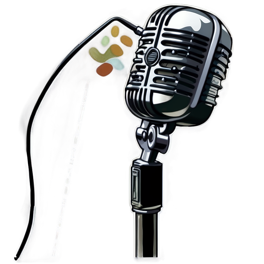 Vintage Radio Microphone Png Xhy6 PNG Image