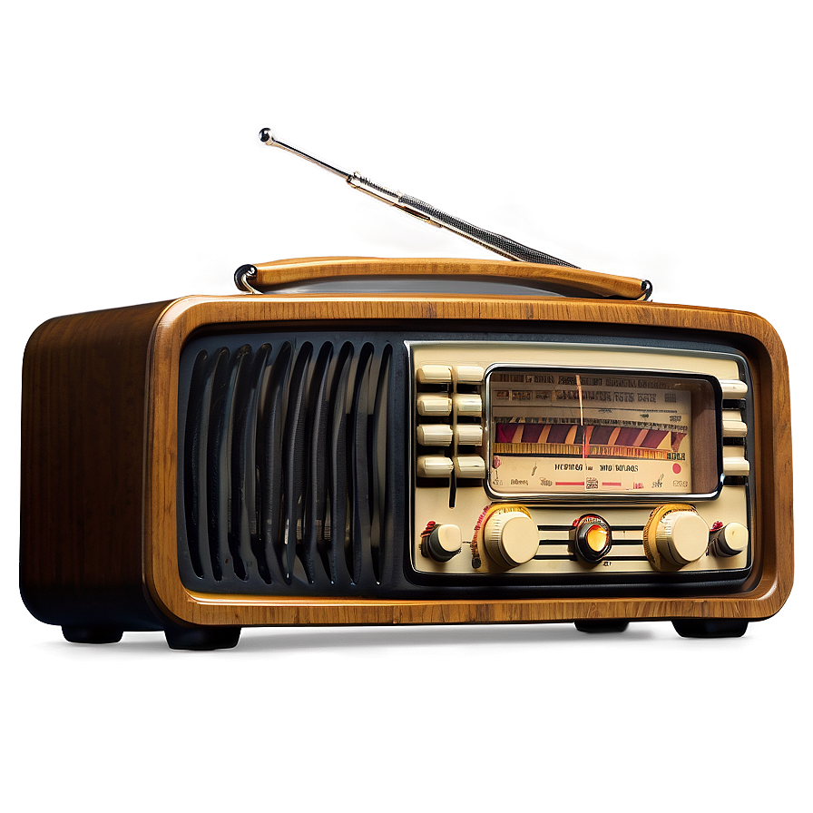 Vintage Radio Png 05242024 PNG Image