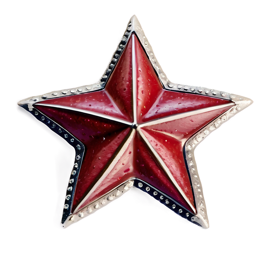 Vintage Red Star Png Ygf19 PNG Image