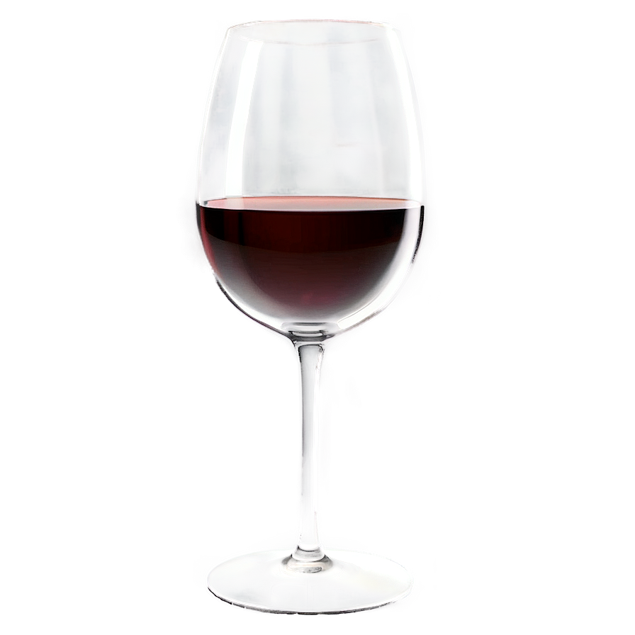 Vintage Red Wine Glass Png 06262024 PNG Image