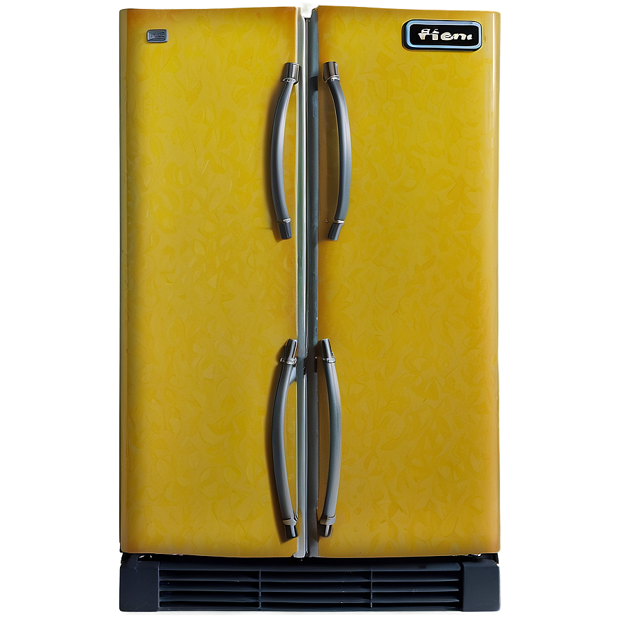 Vintage Refrigerator Png Srj PNG Image