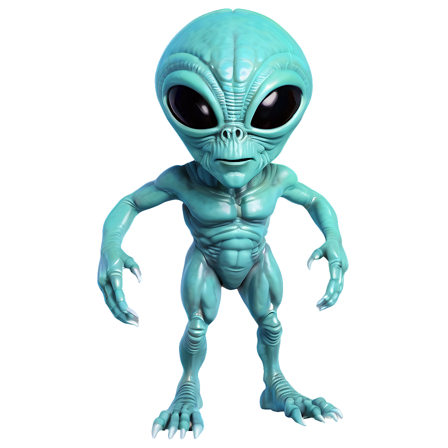 Vintage Retro Alien Png 05032024 PNG Image