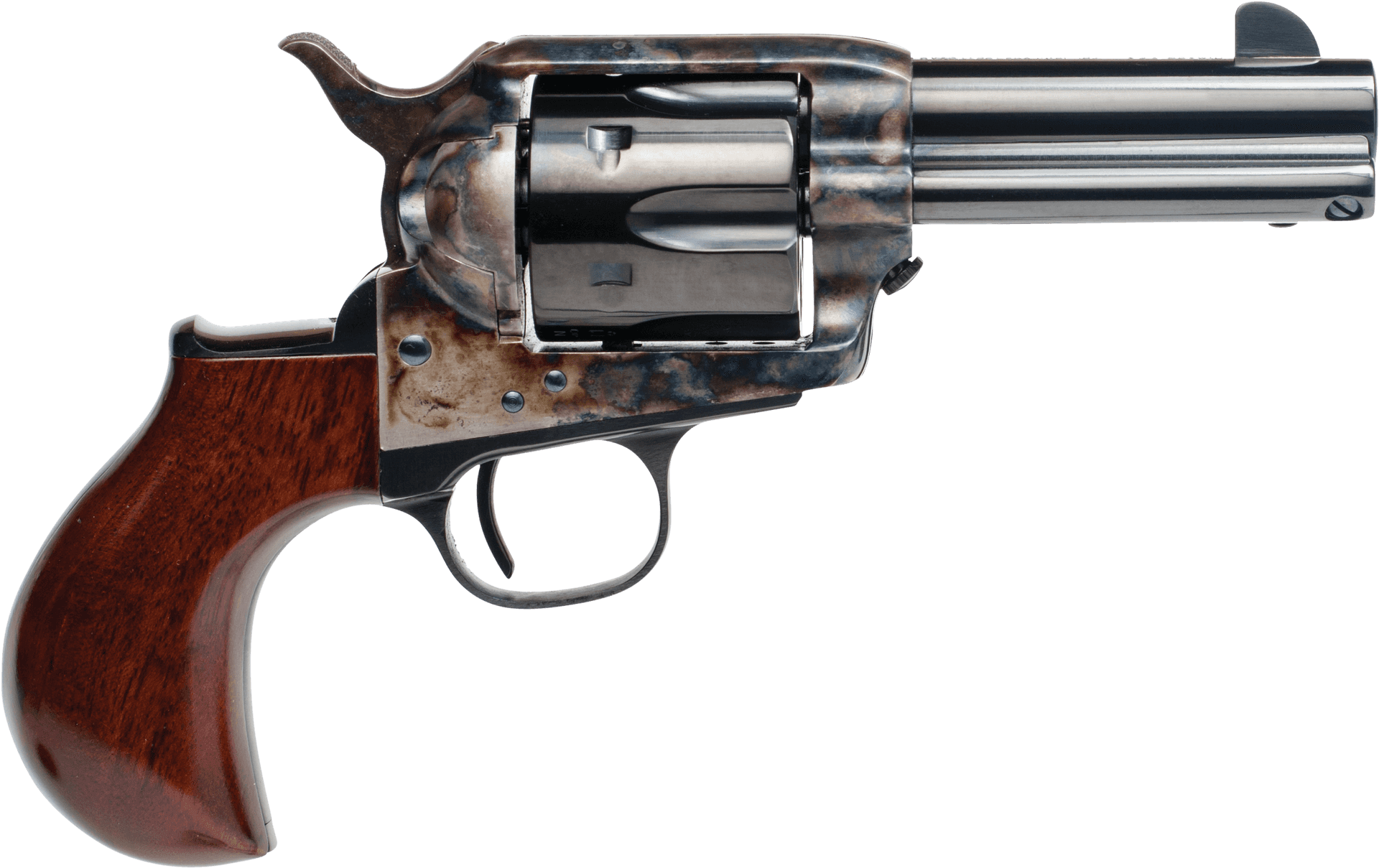 Vintage Revolver Isolated PNG Image