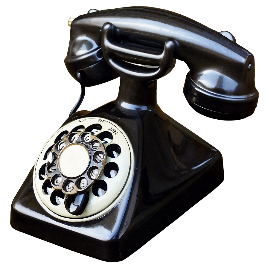 Vintage Rotary Phone Png Jgq29 PNG Image