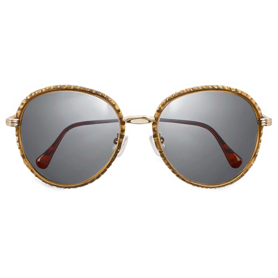 Vintage Round Glasses Png 05252024 PNG Image