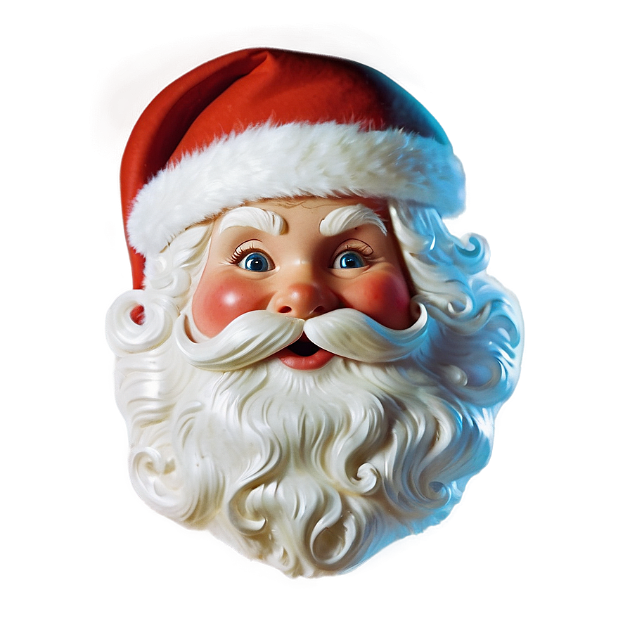 Vintage Santa Face Png 06282024 PNG Image