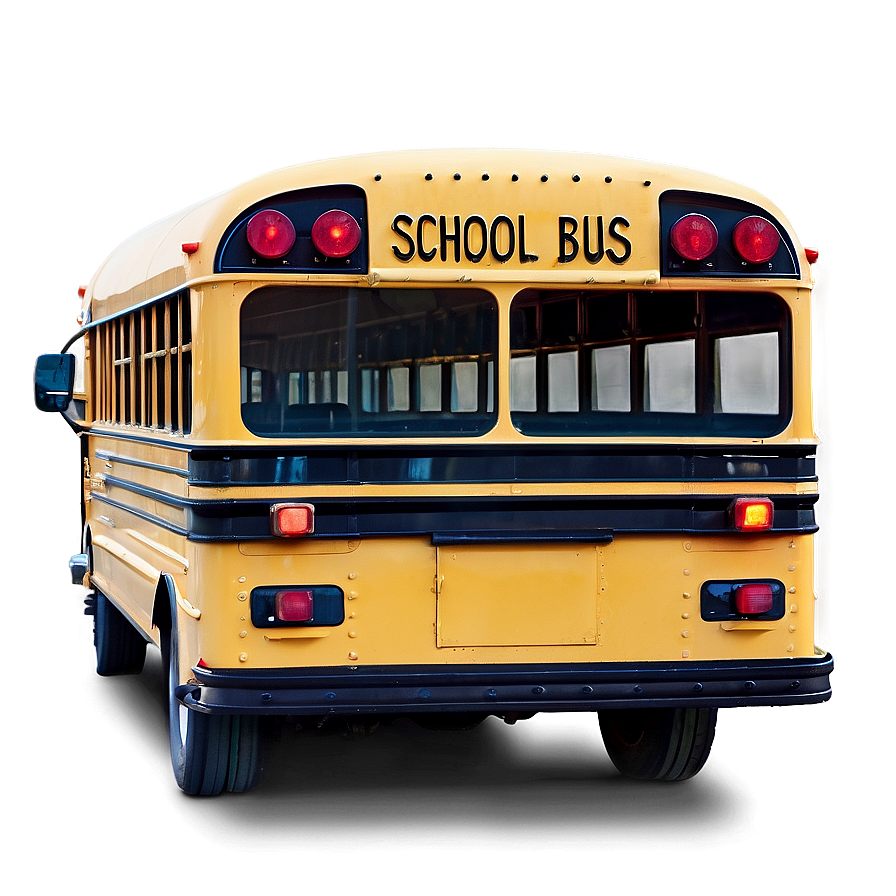 Vintage School Bus Side View Png Dxg PNG Image