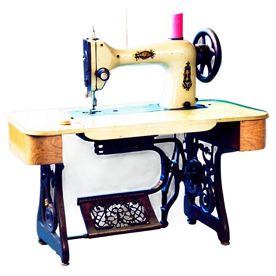 Vintage Sewing Machine Png Slv7 PNG Image