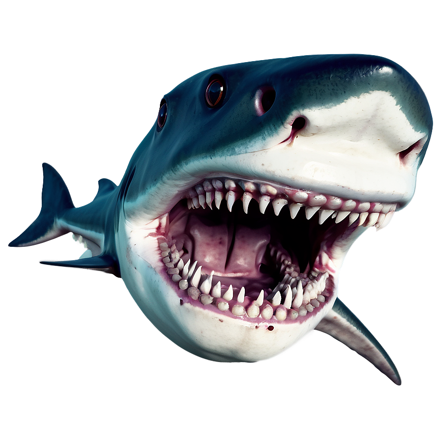 Vintage Shark Jaw Design Png Qfw PNG Image