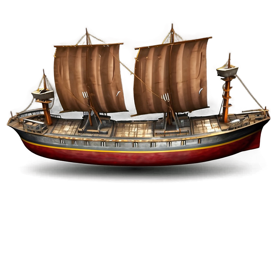 Vintage Ship Png 06112024 PNG Image