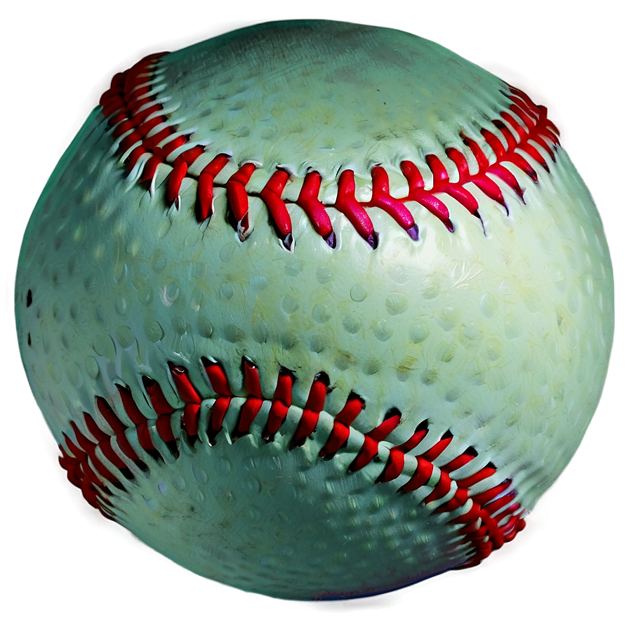 Vintage Softball Graphic Png Gwh10 PNG Image