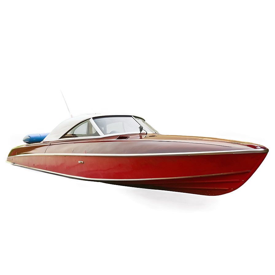 Vintage Speed Boat Png Sox16 PNG Image