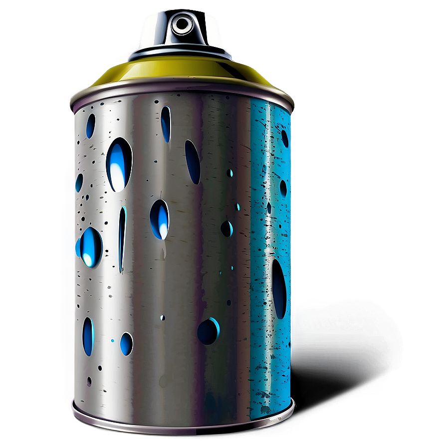 Vintage Spray Paint Can Png Waf PNG Image